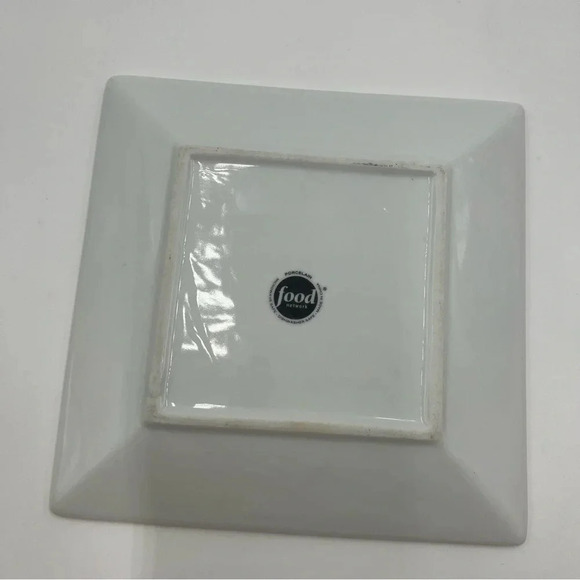 Food‎ Network HOLIDAY SWEETS 8.25" Square Plate Red Green Christmas Treat - Picture 4 of 5